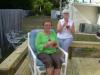 Anna-Lise and Ellen enjoying the Florida Sun